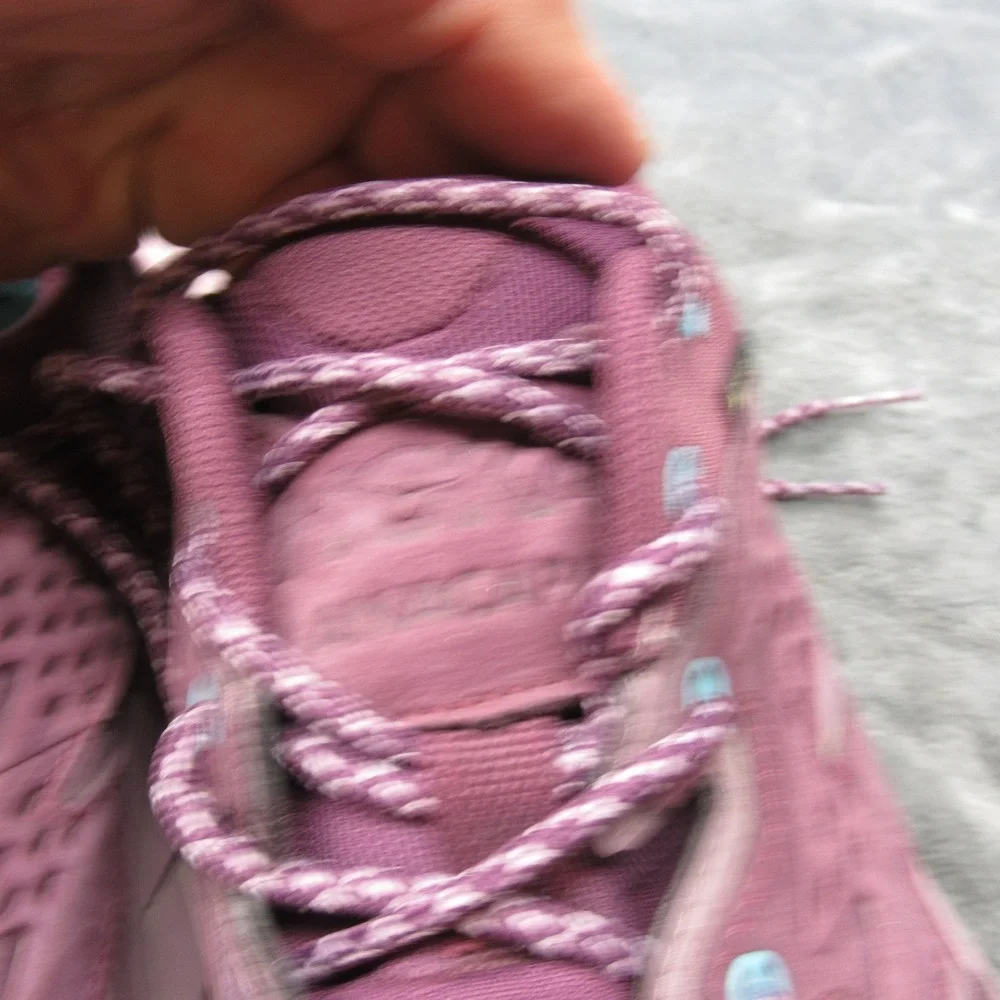 Hoka Womens Shoes 8.5 B Anacapa Low GTX Purple Trail‎ Goretex Light Grippy EUC - Picture 4 of 16